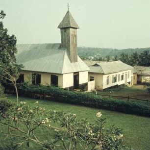 Mpraeso. Kirche