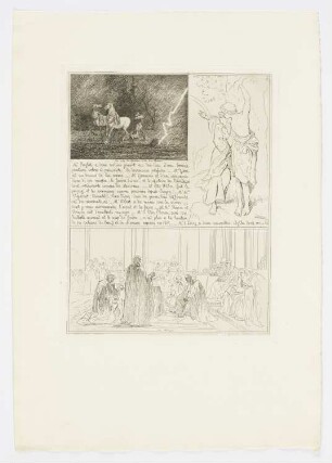 Monsieur Roybet a deux écolierts jouant au tric-trac..., Blatt 4 der Folge "Exposition des Beaux-Art 1868"