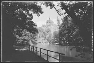 Kriebstein. Burg mit Stausee