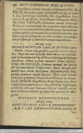 Continuatio Lineae Swerinensis