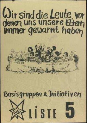 Wir sind die Leute, vor denen uns unsere Eltern immer gewarnt haben