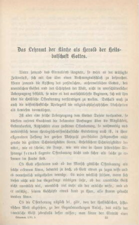 489-498 Das Lehramt der Kirche als Herold der Heilsbotschaft Gottes