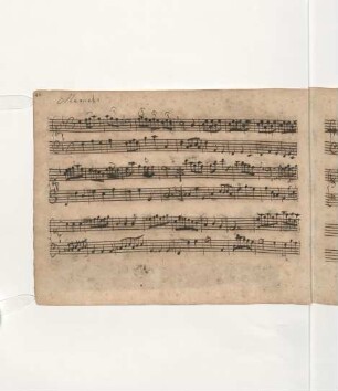 Menuette; cemb; F-Dur; BWV Anh. II 113