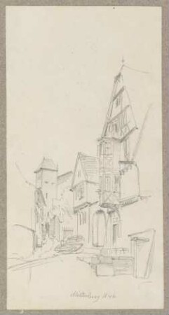 Straßenzug in Miltenberg