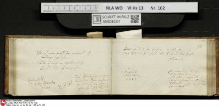 Stammbuch des Johann Christian Wilhelm Schütze aus                            Braunschweig