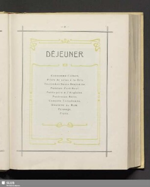 Déjeuner