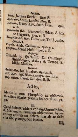 Zelus Marianus In Sodali Verè Mariano spectatus : Cùm Congregatio tertia B. V. Mariae Elisabetham Visitantis Novum Magistratum suum promulgaret, Monachij, anno 1734. Mense Novembri