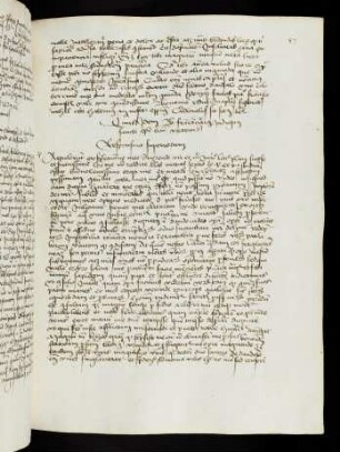 87r-87v Epistola ad Bartholomaeum Francanciarium