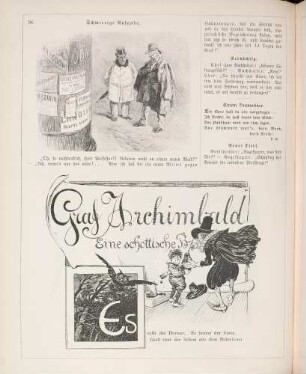 "Schwierige Aufgabe" "Graf Archimbald"