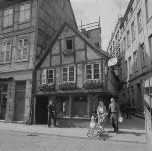 Schwerin. Fachwerkhaus in der Buschstraße (1601/1700)
