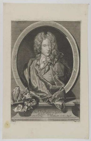 Bildnis des Johannes Christophorus Gottwald