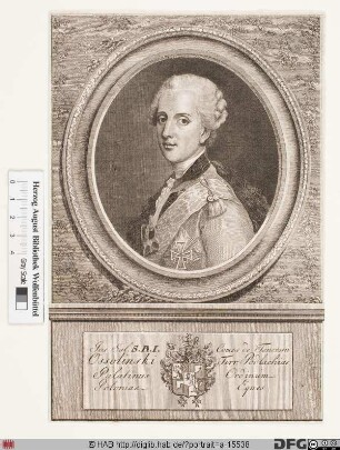 Bildnis Józef Salezy Ossolinski, Graf von Tęczyn