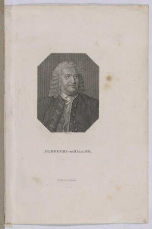 Bildnis des Albrecht von Haller