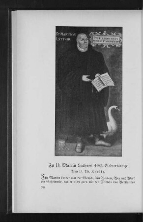 Martin Luther von Jacob Jacobs 1603 in St. Petri