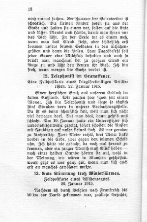 13. Gute Stimmung trotz Winterstürmen.