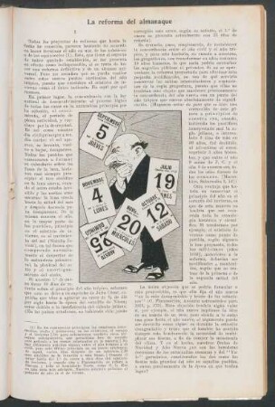 La reforma del almanaque
