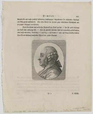 Bildnis des Johann Caspar Goethe