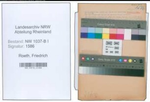 Entnazifizierung Friedrich Roeth , geb. 05.03.1916 ()