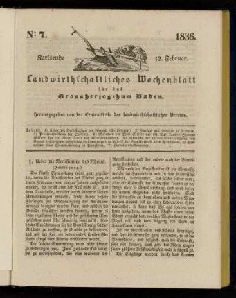 No 7. 1836. 12. Februar