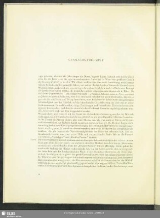 Cranachs Frühzeit