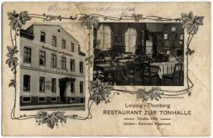Leipzig-Thonberg Restaurant zur Tonhalle : Telefon 7979
