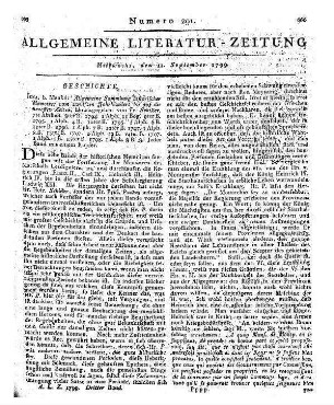 [Spalding, K. A. W.]: Peter der Grausame, König von Kastilien. Ein Versuch historischer Darstellung. Berlin: Vieweg 1797