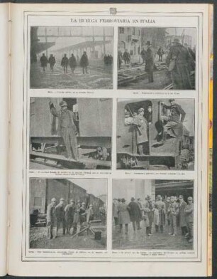 La huelga ferroviaria en Italia