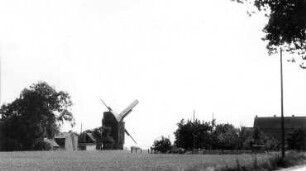 Brehna. Hädicke Mühle, Paltrockmühle (1845 als Bockmühle errichtet, 1947 Umbau)