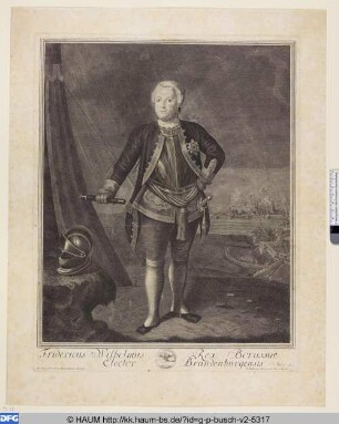 Fridericus Wilhelmus Rex Borussiae