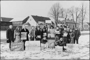Bildende Künstler bei der Pleinair-Veranstaltung