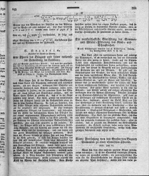 Vierte Fortsetzung von des Grafen von Buquoy Elementen zu einer chemischen Theorie