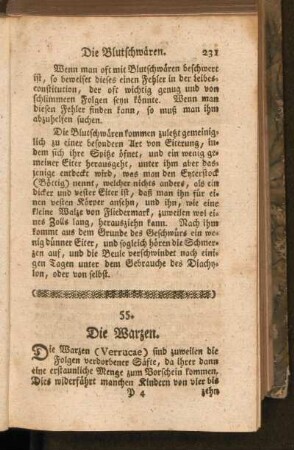 55. Die Warzen