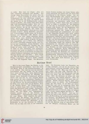 Berliner Brief
