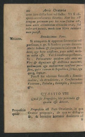 Quaestio VIII.