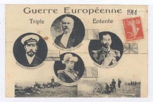 Guerre Européenne 1914 - Triple Entente
