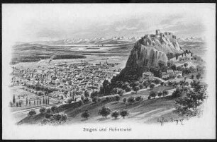 Singen und Hohentwiel