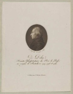 Bildnis des Christian Conrad Wilhelm von Dohm