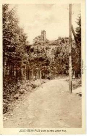 Ansicht des Jeschkenhauses in Reichenberg in Österreich