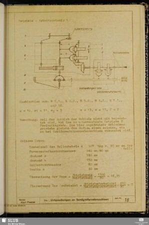 Anlage 18 Getriebe - Arbeitsprinzip 1