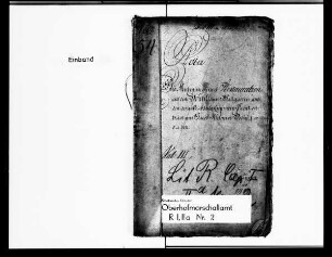Anlegung einer Restauration