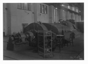 Industrie-Kraftwerk. Messungen am Generator der Maschine 7 : Lauta (Niederlausitz). Industrie-Kraftwerk. Messungen am Generator der Maschine 7