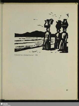 Holzschnitt aus „Sonniges Spanien“