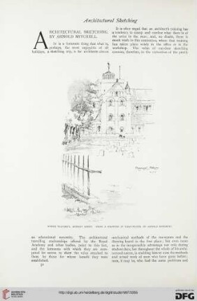 [9]: Architectural sketching