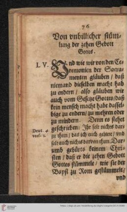 Von vnbillicher stümlung der zehen Gebott Gottes