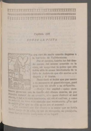 Capítulo LIX - Sobre la pista