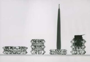 Gläser, Vasen und Leuchter der Rosenthal Porzellan AG