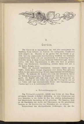 B. Geräte.