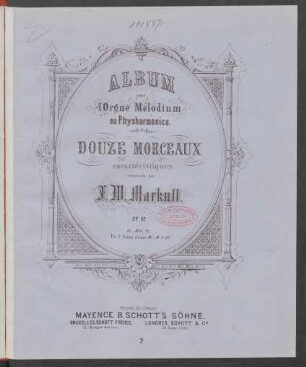 [2]: Album pour l'orgue mélodium ou physharmonica