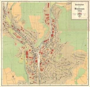 Stadtplan von Weidenau (Sieg)