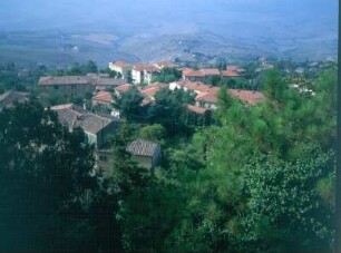 Italien. Toskana. Volterra. Stadtteilansicht
